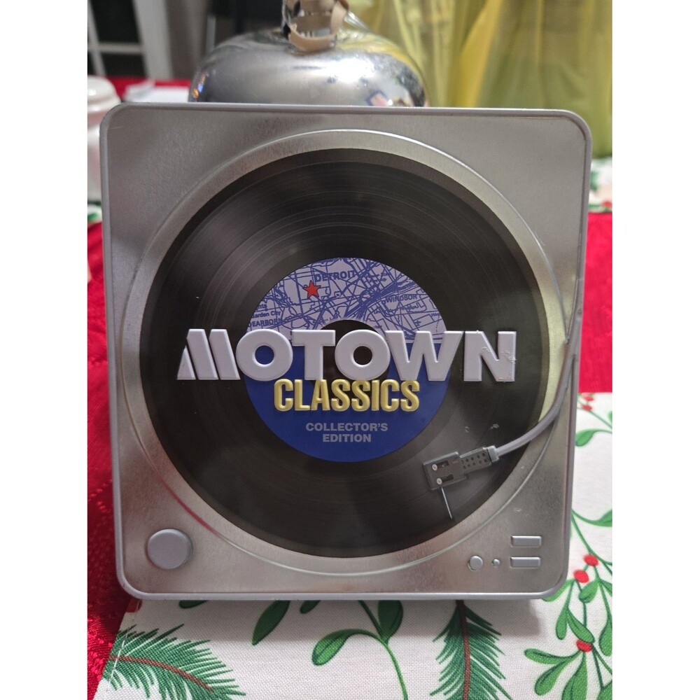 Motown Classics Collector's Edition CD box set of 3 CDs tin box